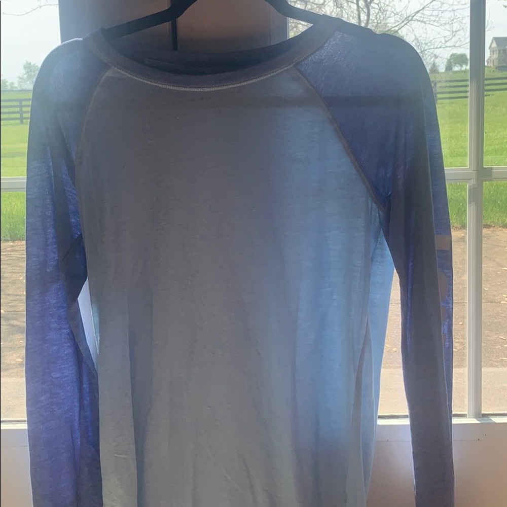 Victoria secret blue long sleeve